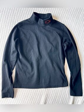 Harley Davidson mock neck t shirt